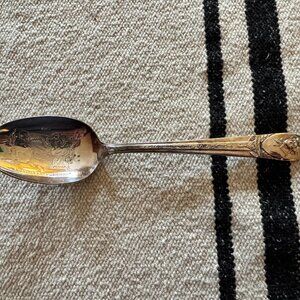 WM Rogers Silver Plate Thomas Jefferson Louisiana Purchase Commemorative Spoon